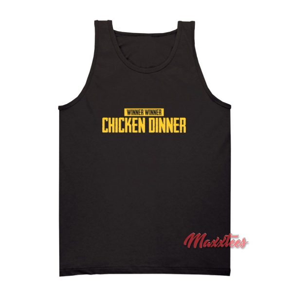 Winner Chicken Dinner PUBG Tank Top