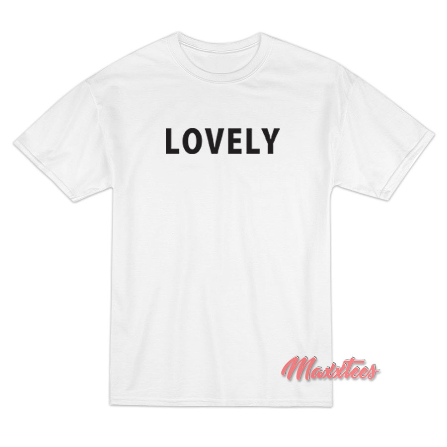 Kendrick Lamar Lovely T-Shirt - Sell Trendy Graphic T-Shirt