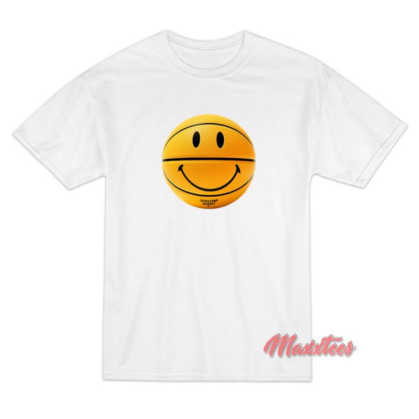 Smiley Basketball Chinatown Market T-Shirt