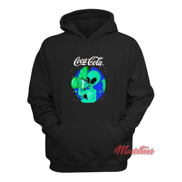 Aliens Drink Coca Cola Hoodie