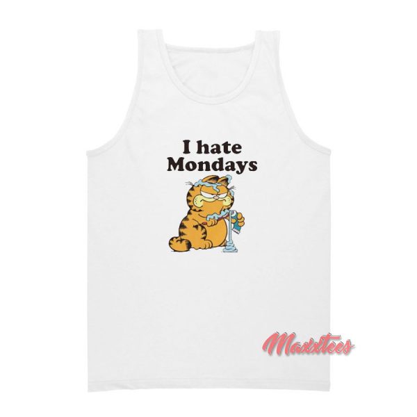 Garfield I Hate Mondays Tank Top