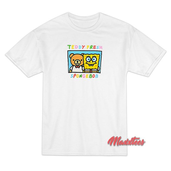 Teddy Fresh X SpongeBob SquarePants Friends Coral T-Shirt