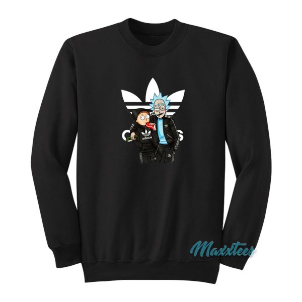 Rick And Morty Adidas Sweatshirt