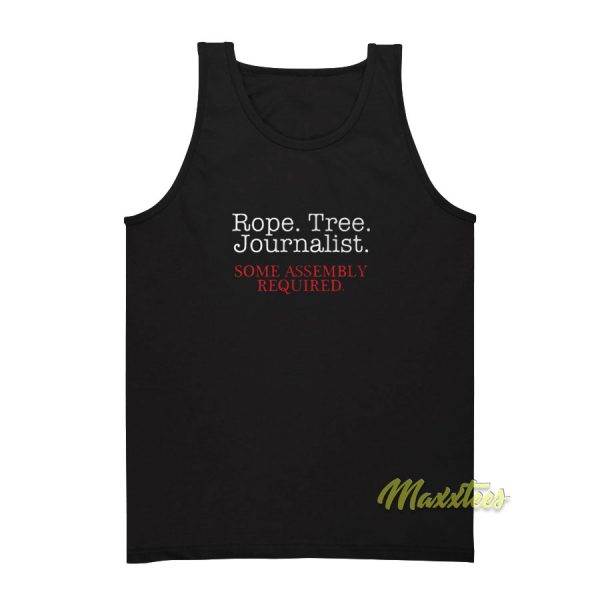 Rope Tree Journalist Assembly Required Youth Tank Top
