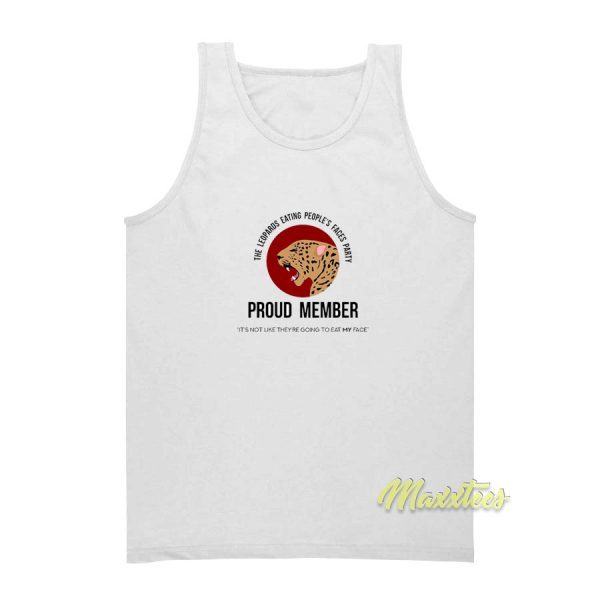 The Leopard Eating People's Faces Party Tank Top