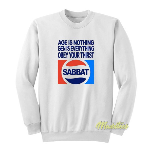 Pepsi Sabbat Vampire Sweatshirt