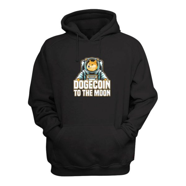 Dogecoin To The Moon Hoodie