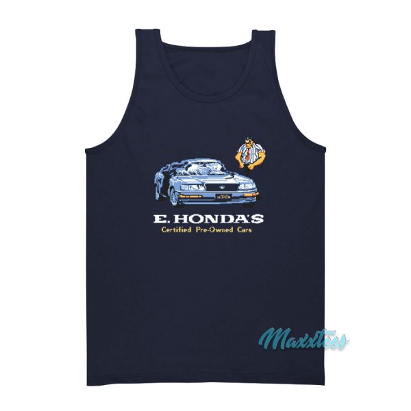 E Honda's Pre-Owned Cars Street Fighter Tank Top