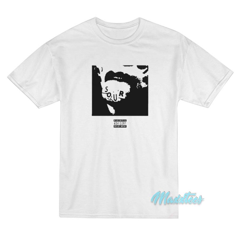 Olivia Rodrigo's Sour Album T-Shirt - For Men or Women - Maxxtees.com