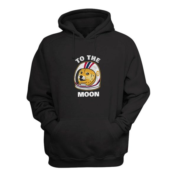 To The Moon Dogecoin Hoodie