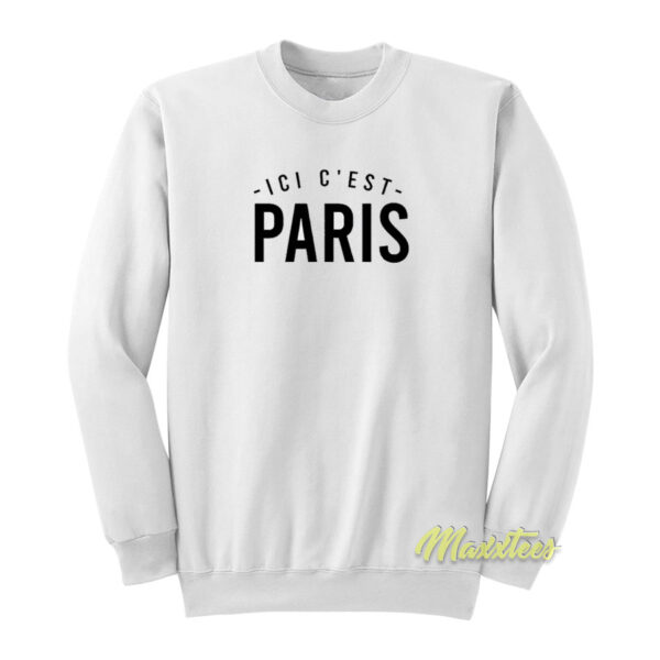 Ici C Est Paris Messi Sweatshirt