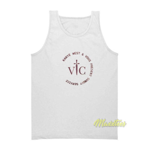 Kanye West x Vous Church Sunday Service Tank Top