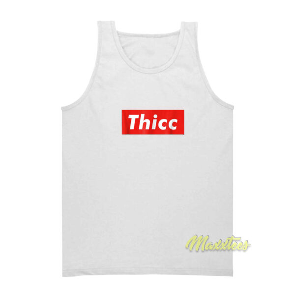 Thicc Booty Funny Tank Top