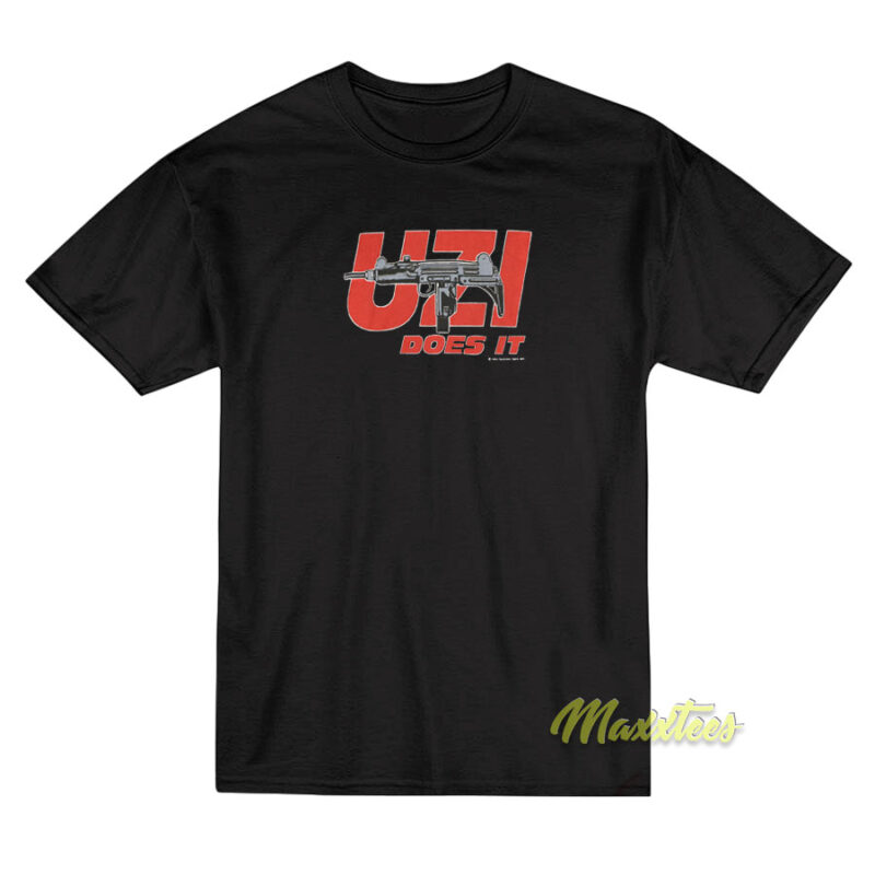 Uzi Does It 1984 T-Shirt - For Men or Women - Maxxtees.com