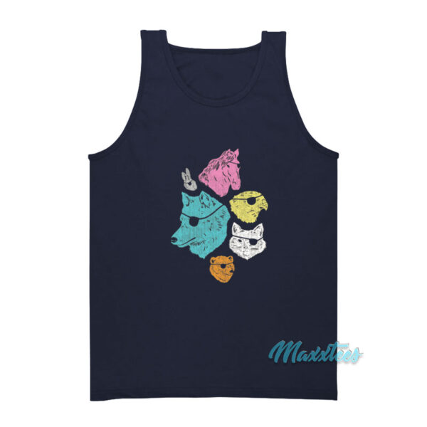 Abed Nadir Animals With Eyepatches Tank Top