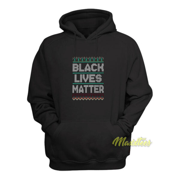 Black Lives Matter Christmas Hoodie