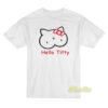 Hello Titty Funny Hello Kitty T-Shirt - For Men or Women 