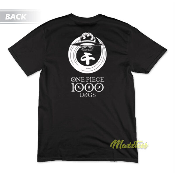 One Piece 1000 Logs Anniversary T-Shirt