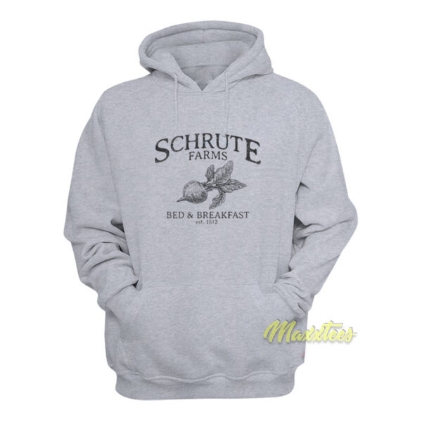Schrute Farms Bed and Breakfast Est 1812 Hoodie