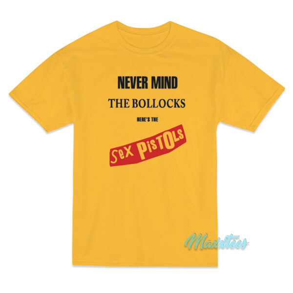 Never Mind The Blocks Here's The Sex Pistols T-Shirt