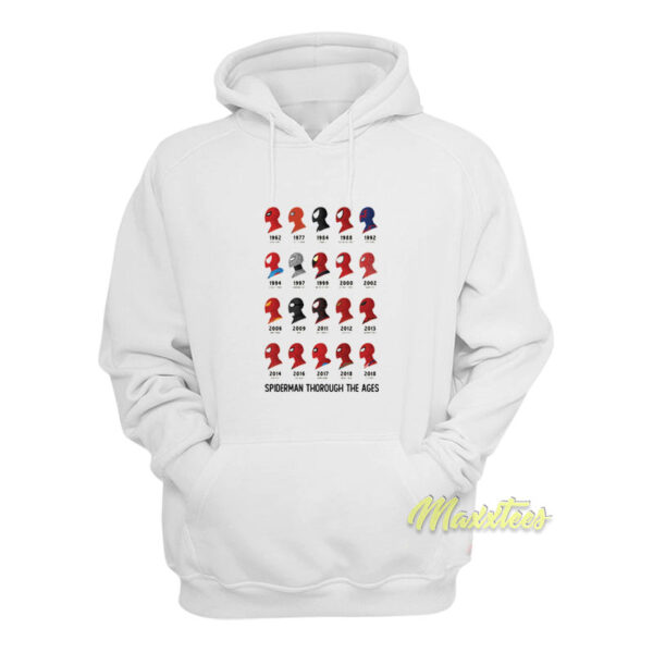 Spider Man Through The Ages Hoodie