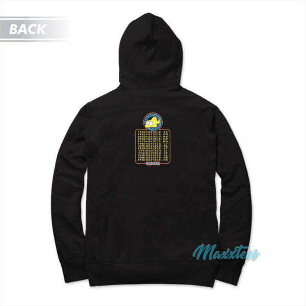 The Simpsons Featuring Phish Springfield Tour Hoodie