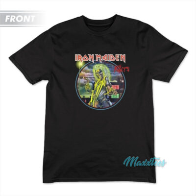 Miley Cyrus Iron Maiden Killers World Tour T-Shirt - Maxxtees.com