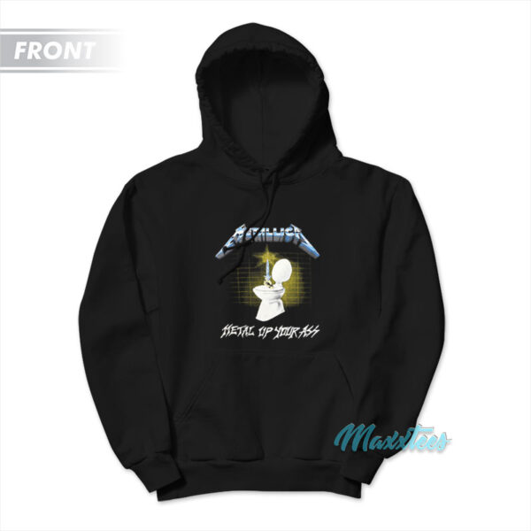 Metallica Metal Up Your Ass Toilet Electric Chair Hoodie