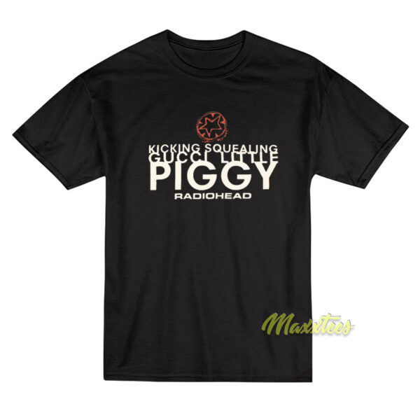 Radiohead Gucci Piggy T-Shirt