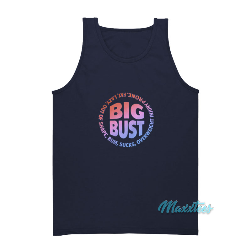 Mekhi Becton Big Bust Fat Lazy Out Of Shape Tank Top 
