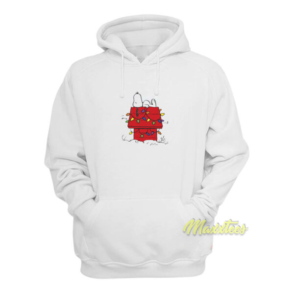 Snoopy Christmas Doghouse Hoodie