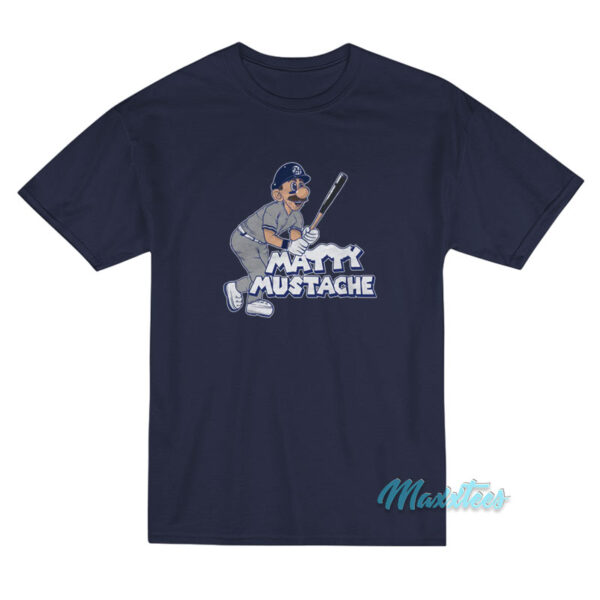 Super Mario Matty Mustache T-Shirt