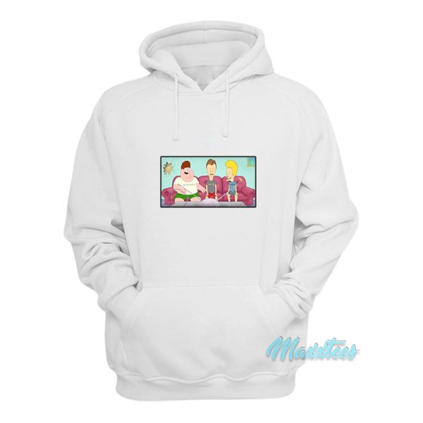 Beavis And Butthead Family Guy Hoodie