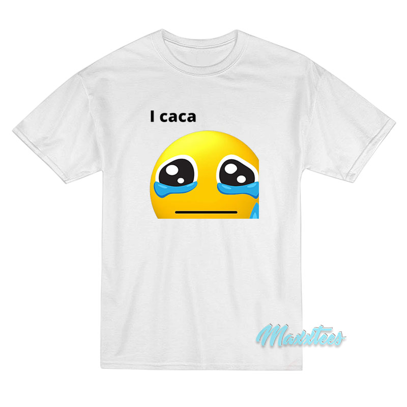 Crying Laughing Cursed Emoji - Emoji - T-Shirt