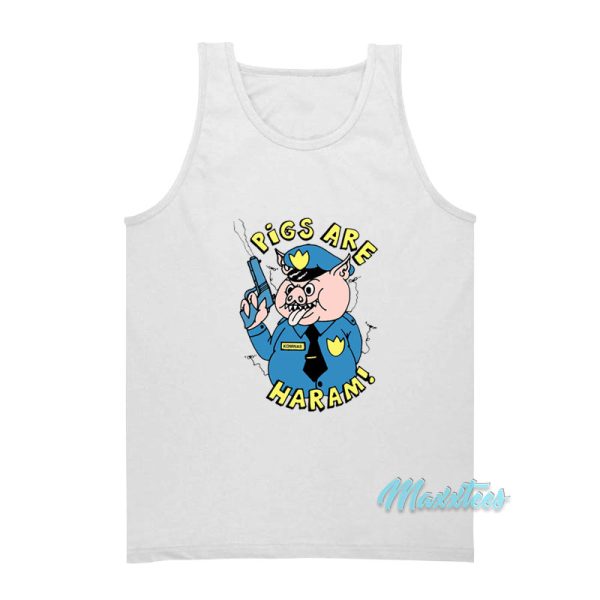 Pigs Are Haram Tank Top