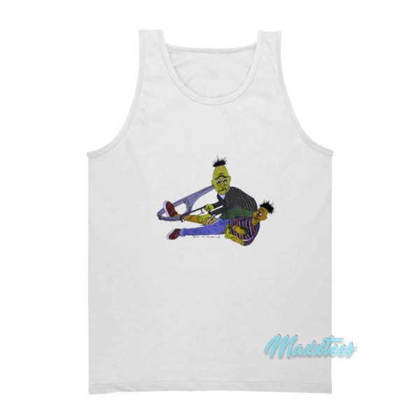 Bert And Ernie Eat To Survive Tank Top