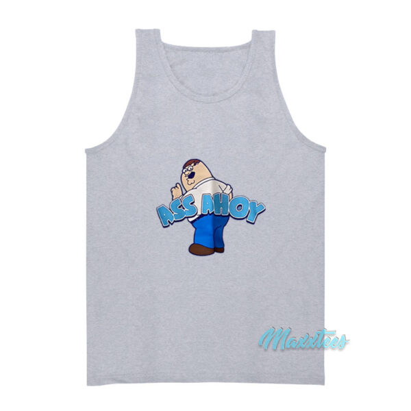 Family Guy Peter Griffin Ass Ahoy Tank Top