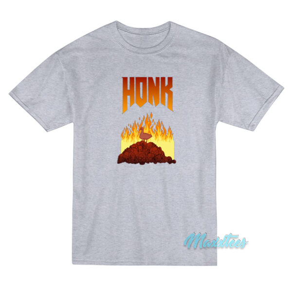 Honk Goose Game Fire T-Shirt