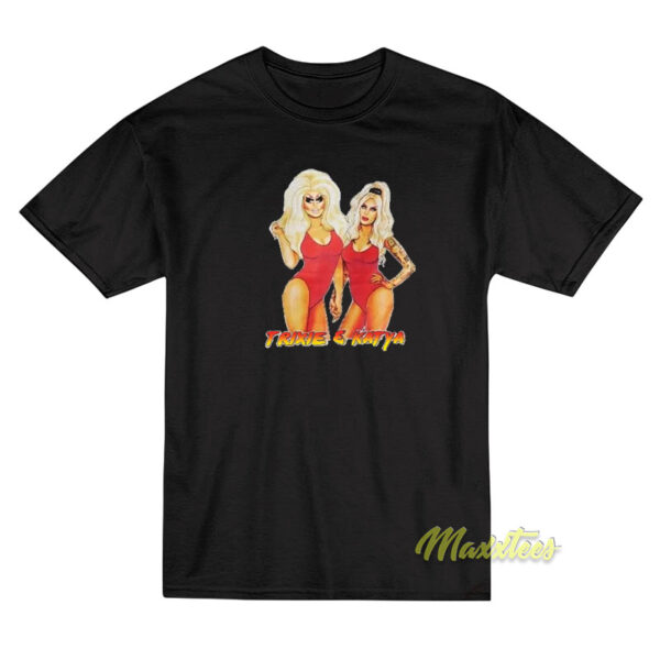 Trixie and Katya Swimsuit T-Shirt