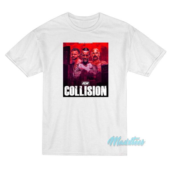 Aew All Elite Wrestling Collision T-Shirt