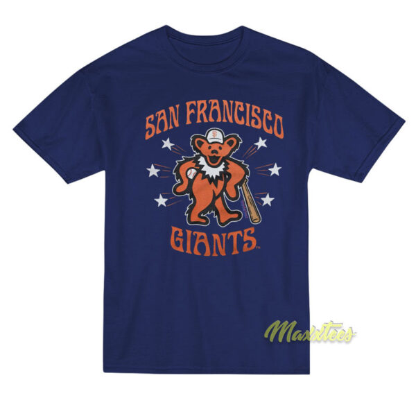 MLB x Grateful Dead San Francisco Giant Bear T-Shirt