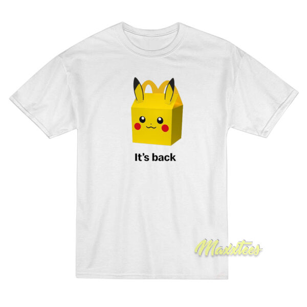Mcdonalds x Pokemon It's Back T-Shirt