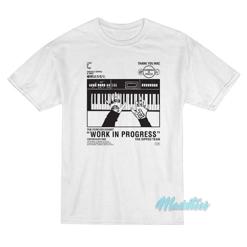 Thank You Mac Miller Work In Progress T-Shirt - Maxxtees.com