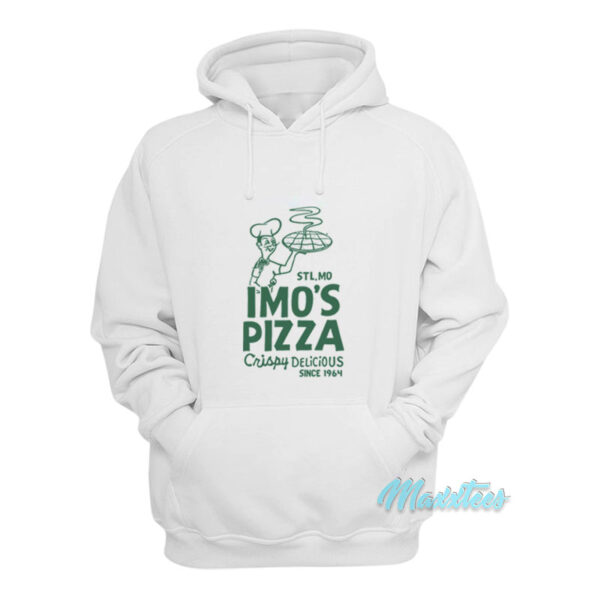 Imo's Pizza Retro Crispy Delicious Hoodie