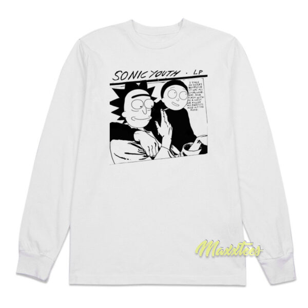 Rick and Morty Sonic Youth Long Sleeve Shirt