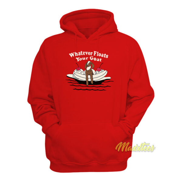 Whatever Floats Your Goat Pancake Hoodie
