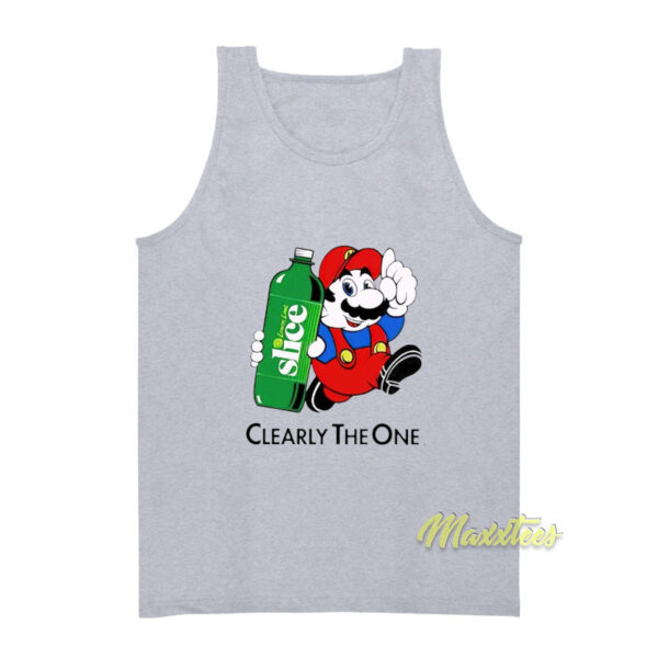 Super Mario Lemon Slice Clearly The One Tank Top