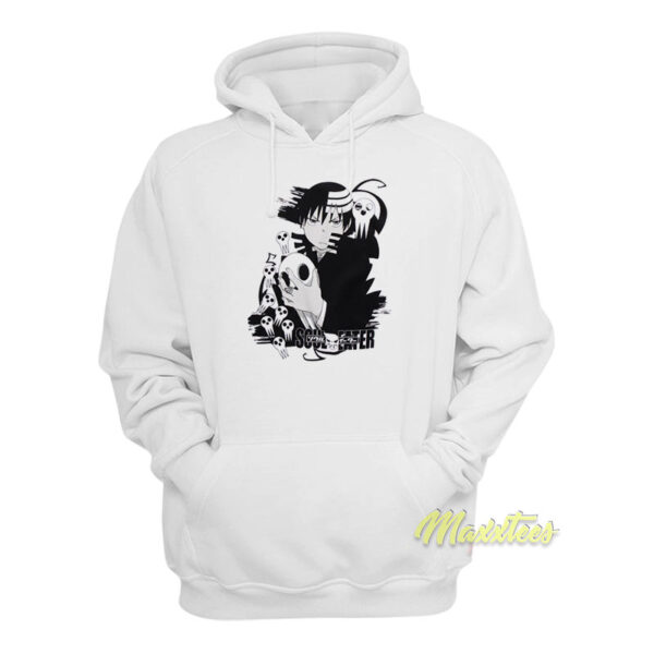 Soul Eater Death The Kid Black and White Hoodie