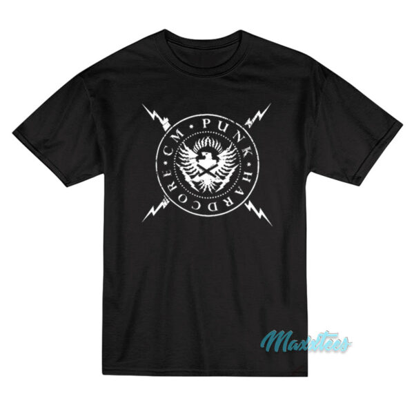 Cm Punk Seal Of Hardcore Ramones T-Shirt