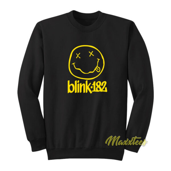 Blink 182 Nirvana Logo Sweatshirt